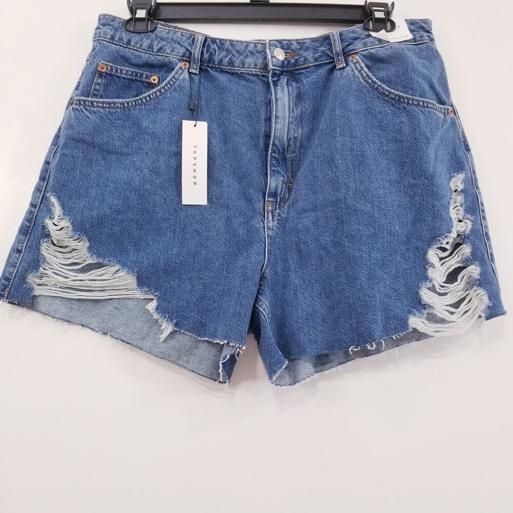 TopShop Distressed Summer Denim Short